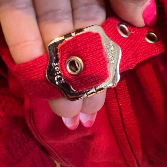 2003 CHRISTIAN DIOR BOUTIQUE BY JOHN GALLIANO KNIT CINCH WAIST JACKET SZ 4 - Picture 3 of 8